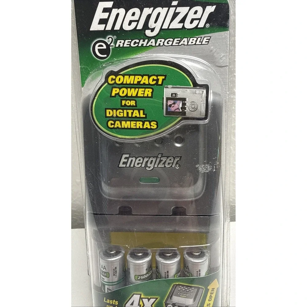 Energizer Rechargable Battery Charger AA AAA CHDCWB-4 New Sealed 2005